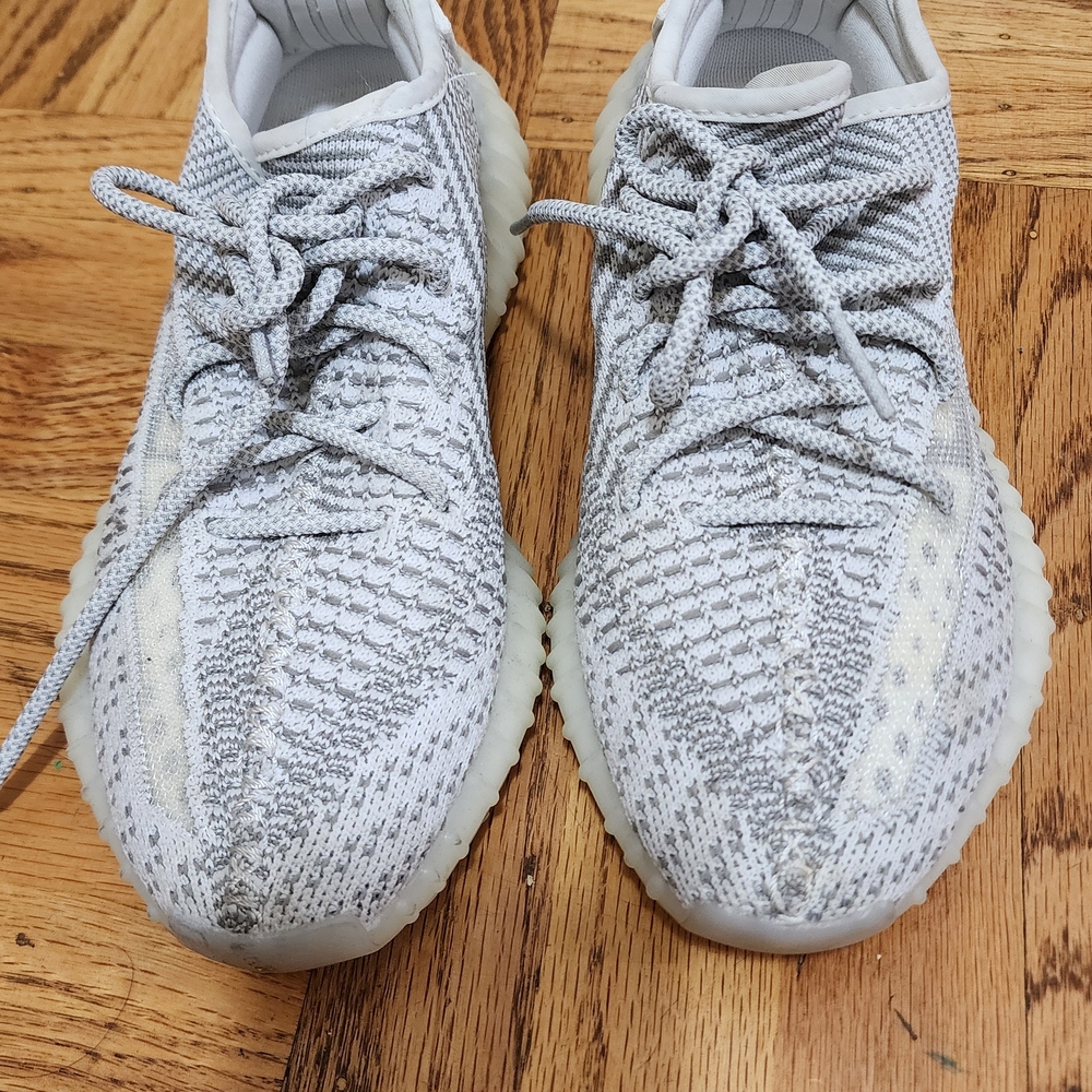 Gray Knit Sneakers